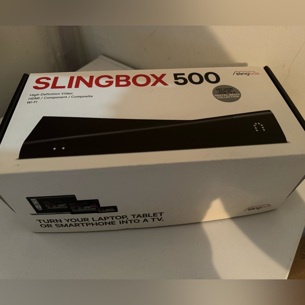 Slingbox 500 in Box with accessories